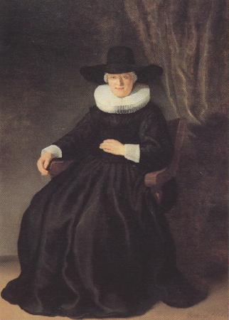 REMBRANDT Harmenszoon van Rijn portrait of Maria Bockenoolle (mk33) oil painting image